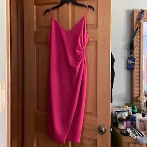 Black Halo Pink Dress